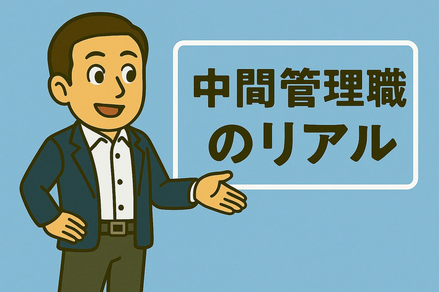 中間管理職のリアル