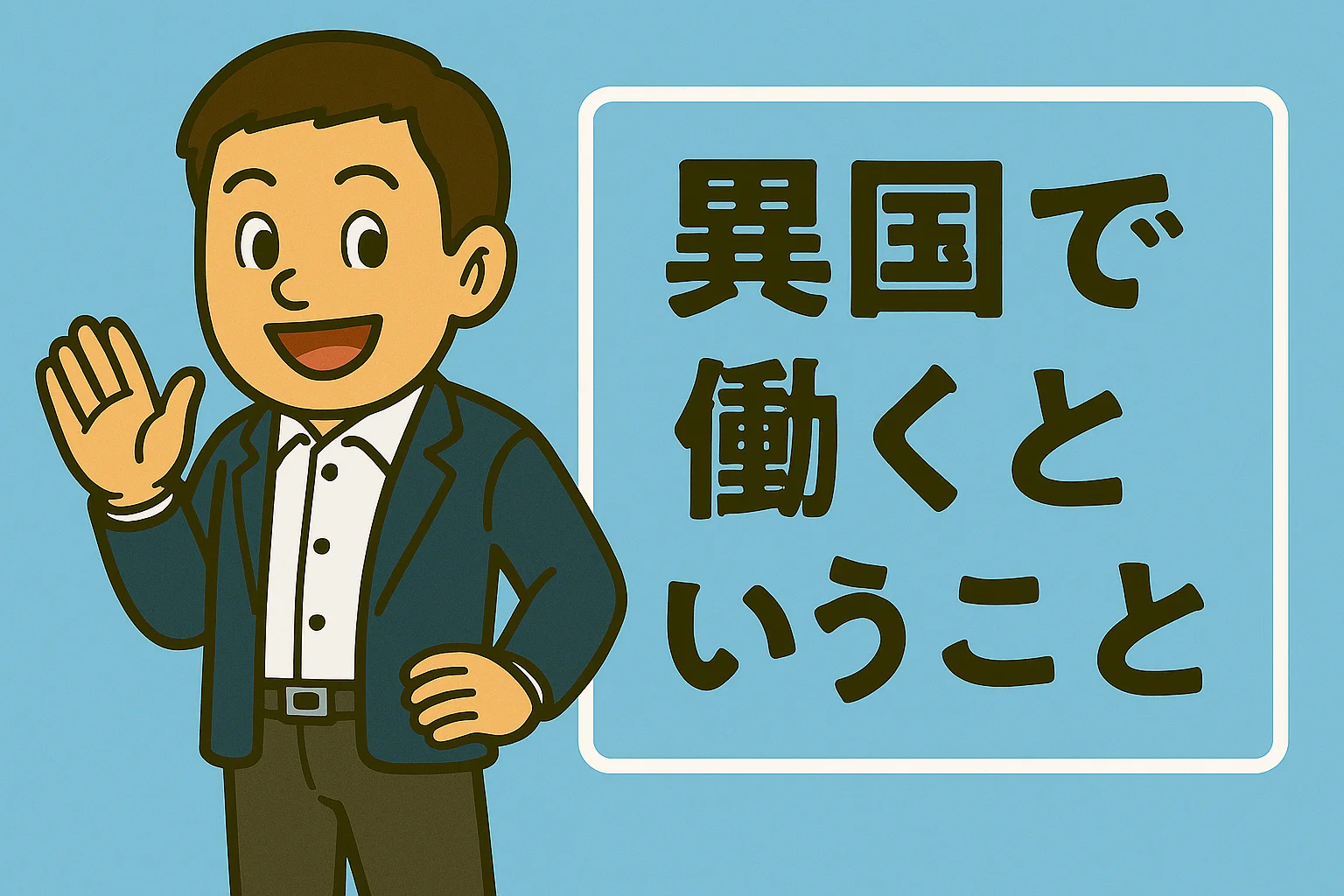 異国で働くということ